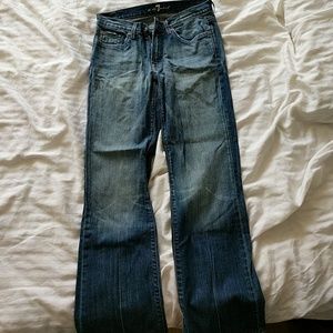 Nudie Jeans fades blue boot cut, size 30